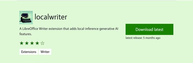 Download LocalWriter for Free: The AI Extension that Revolutionizes LibreOffice