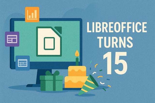 LibreOffice celebrates its 15th anniversary