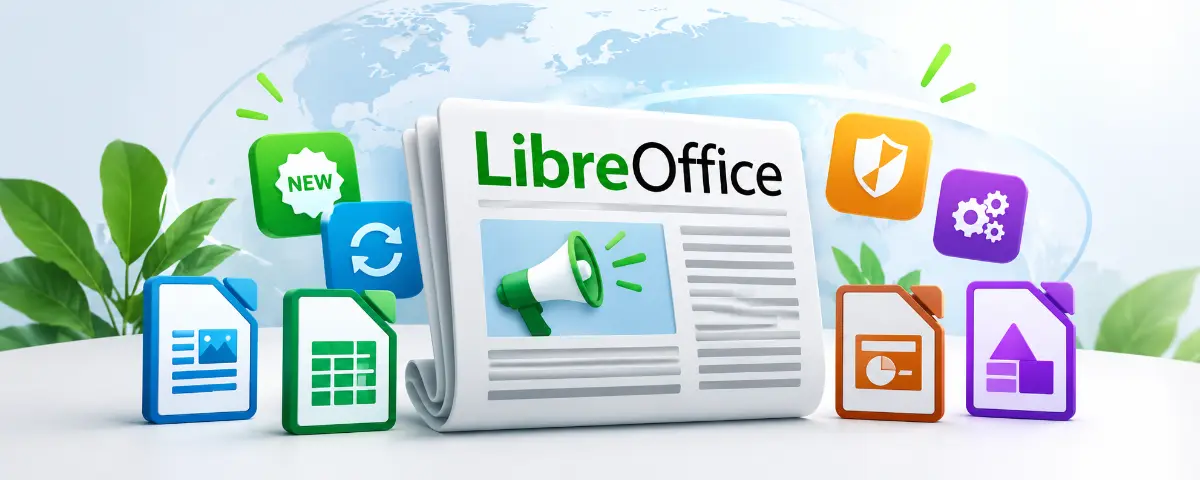 LibreOffice news: new releases, updates and security fixes